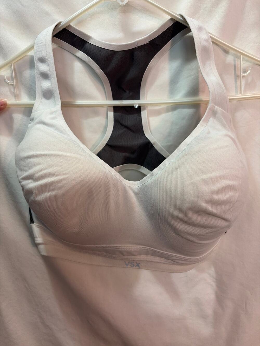 VSX Victoria's Secret Sports Bra White 34DD